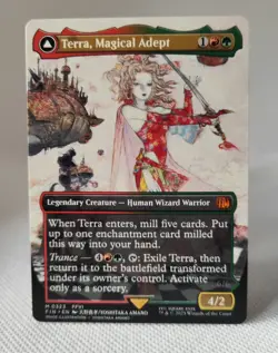 MTG Final Fantasy Terra, Magical Adept / Esper Terra (Borderless) Mythic M 0323 - Image 1