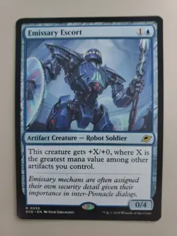 MTG Emissary Escort Edge of Eternities Regular Rare - Image 1