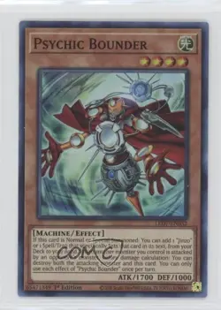 Psychic Bounder (SR) 1st Ed. YuGiOh Legendary Duelists: Rage of RA 00jz - Image 1