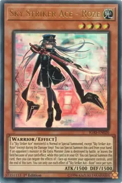 Sky Striker Ace - Roze - 1st Edition Ignition Assault MP YuGiOh - Image 1