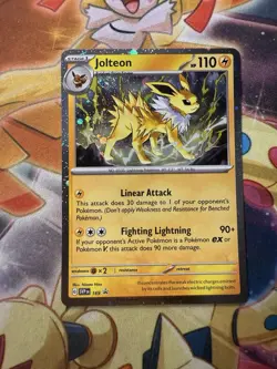 Jolteon - SVP169 - Pokemon Scarlet & Violet Promo Ultra Rare Holo NM Swirl - Image 1