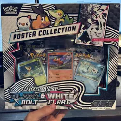 Pokemon Black Bolt And White Flare Poster Collection Box - Image 1