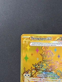 Terapagos EX 180/131 Pokemon TCG S&V Prismatic Evolutions Hyper Rare - Image 2