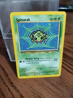 Pokemon Neo Discovery Spinarak 64/75 Non-Holo NM Vintage Pokemon - Image 1