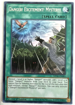 YuGiOh! - Danger! Excitement! Mystery! - MP20-EN085 - 1st Edition - Rare - Image 1
