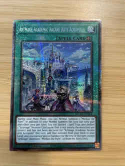 YuGiOh! TCG Artmage Academic Arcane Arts Acropolis (Starlight Rare) - (DUAD) NM - Image 1