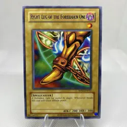 Yugioh Right Leg Of The Forbidden One RP01-EN017 Rare Near Mint 2024 - Image 1