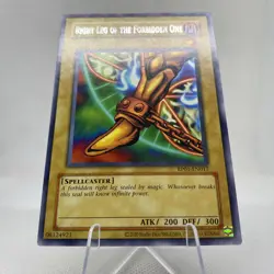 Yugioh Right Leg Of The Forbidden One RP01-EN017 Rare Near Mint 2024 - Image 4