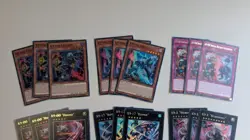 Yugioh K9 Deck Core Bundle Playset X 3 27 Cards Justice Hunters JUSH-EN - Image 2