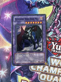 (YBL) Yugioh Elemental Hero Dark Neos DP03-EN014 Super Rare 1st Ed VLP - Image 1