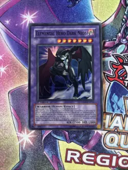(YBL) Yugioh Elemental Hero Dark Neos DP03-EN014 Super Rare 1st Ed LP - Image 1