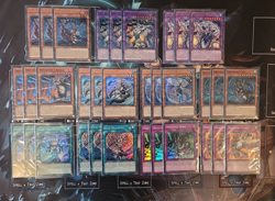 Dracotail Complete Deck Core 33 Cards JUSH-EN YuGiOh! ALL ULTRAS + SUPERS + RARE - Image 1