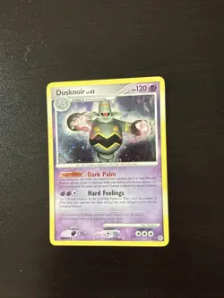 Pokemon TCG Dusknoir Diamond & Pearl Holo Holo Rare Card 2/130 LP Condition - Image 1