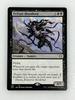 MTG Magic The Gathering Card: Defiant Bloodlord - Image 1