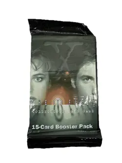 1996 THE X-FILES CCG COLLECTIBLE CARD GAME 15 CARD Sealed BOOSTER PACK x 10 - Image 3