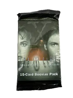 1996 THE X-FILES CCG COLLECTIBLE CARD GAME 15 CARD Sealed BOOSTER PACK x 10 - Image 3
