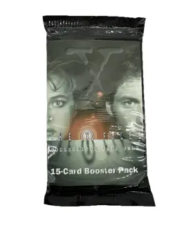 1996 THE X-FILES CCG COLLECTIBLE CARD GAME 15 CARD Sealed BOOSTER PACK x 10 - Image 3