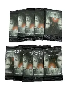 1996 THE X-FILES CCG COLLECTIBLE CARD GAME 15 CARD Sealed BOOSTER PACK x 10 - Image 2
