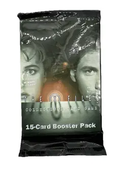 1996 THE X-FILES CCG COLLECTIBLE CARD GAME 15 CARD Sealed BOOSTER PACK x 10 - Image 3
