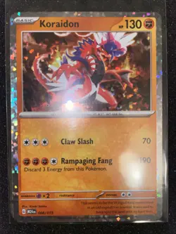 McDonald's 2024 Pokemon Promos Koraidon Holo Rare Card #008/015 NM+ Condition - Image 1