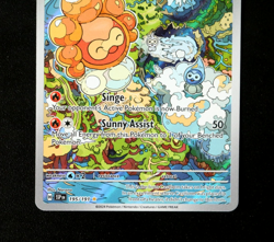 Pokemon Card - Castform Sunny Form 195/191 Surging Sparks Illustration Rare NM ⭐ - Image 3