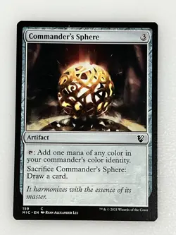 MTG Magic The Gathering Card: Commander's Sphere (2021) - Image 1