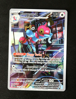 Pokemon Card TCG - Porygon-Z 214/182 - Paradox Rift - Illustration Rare - NM ⭐ - Image 1