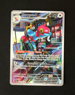 Pokemon Card TCG - Porygon-Z 214/182 - Paradox Rift - Illustration Rare - NM ⭐ - Image 1