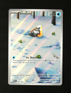 Pokemon Card TCG - Snorunt 188/182 - Paradox Rift - Illustration Rare - NM ⭐ - Image 1