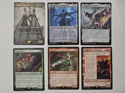 MTG Final Fantasy Card Lot of 6 Regular (Non-Foil) Rares Assorted NM - Image 1