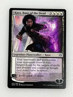 MTG Magic The Gathering Card: Kaya, Bane Of The Dead - Image 1