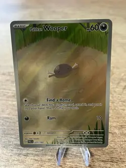 Paldean Wooper 221/193 Paldea Evolved Illustration Rare Pokemon Card - Image 1