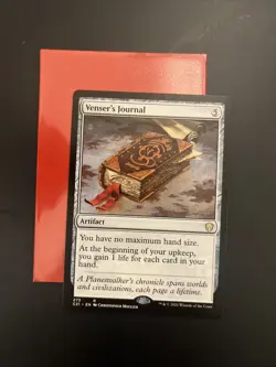 MTG Venser's Journal Commander 2021 LP Magic The Gathering - Image 1
