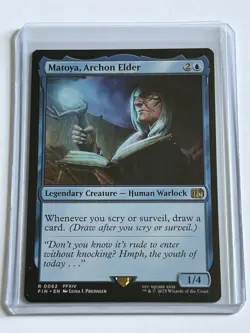 Matoya Archon Elder 62 MTG Final Fantasy 2025 Mint - 9.0 + Non Foil Rare - Image 1