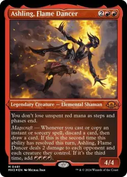 Ashling, Flame Dancer (Foil Etched) -Foil Near Mint MTG Modern Horizons 3 - Image 1