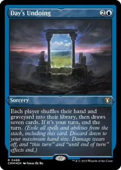 Day's Undoing (Foil Etched) -Foil Near Mint MTG Commander Masters - Image 1