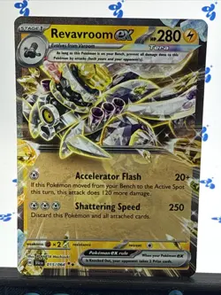 Pokemon TCG Revavroom ex 015/064 Shrouded Fable Ultra Rare Holo NM - Image 2