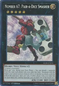 Number 67: Pair-a-Dice Smasher - Battles of Legend: Relentless Revenge MP YuGiOh - Image 1