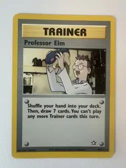 Pokemon Neo Genesis Professor Elm 96/111 - Image 1