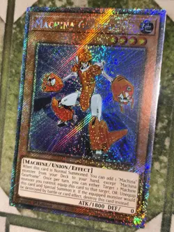 YuGiOh MACHINA GEARFRAME Platinum Secret Rare RA03-EN234 - Image 1