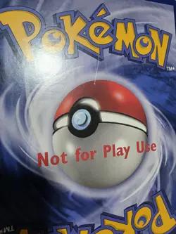 PIKACHU - JUMBO - 58/102 - NOT FOR PLAY USE - 1999 POKEMON - Image 3