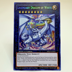 Yugioh Legendary Dragon of White WSUP-EN051 1st Edition Secret Rare - NM-MINT 💎 - Image 1