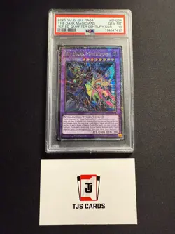 The Dark Magicians - PSA 10 - Quarter Century Secret Rare RA04-EN054 - YuGiOh - Image 1