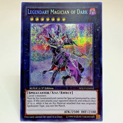 Yugioh Legendary Magician of Dark WSUP-EN052 REPLICA/1st Ed Secret Rare - NM 💎 - Image 1