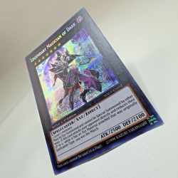 Yugioh Legendary Magician of Dark WSUP-EN052 REPLICA/1st Ed Secret Rare - NM 💎 - Image 3
