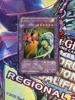 (YBL) Yugioh! Elemental Hero Flame Wingman - TLM-EN035 - Ultra Rare Unlimited LP - Image 1
