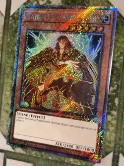YuGiOh MAJESTY'S FIEND Platinum Secret Rare RA04-EN216 - Image 1