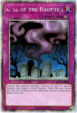 YuGiOh! Call of the Haunted - RA03-EN108 - Platinum Secret Rare - 1st Edition NM - Image 1