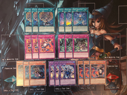 Dracotail Deck Core 21 Cards SUPERS & RARES JUSH-EN YuGiOh! - Image 1