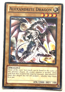YuGiOh! - Alexandrite Dragon - YS12-EN001 - 1st Edition - Common - Image 1